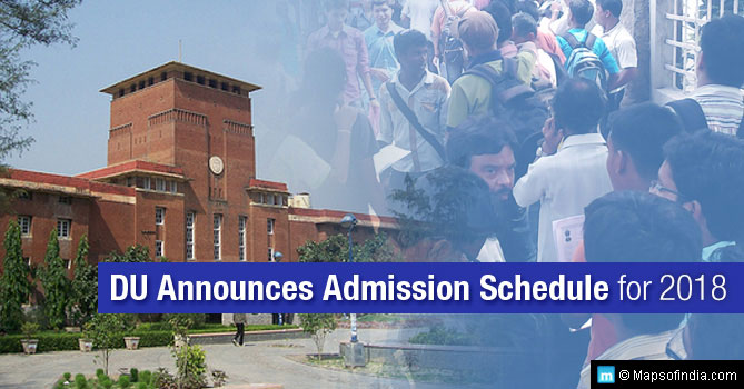 DU Admission Schedule 2018