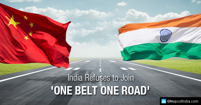 India against one belt one road