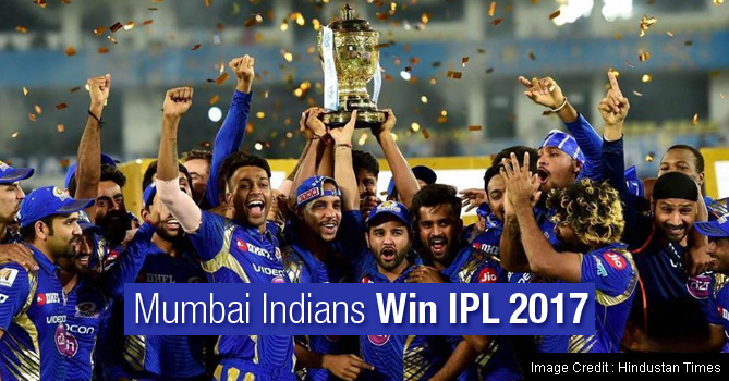mumbai indians win ipl-2017