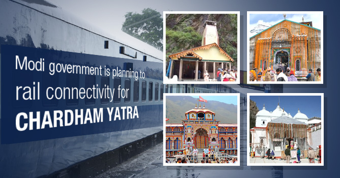 rail connectivity for chardham yatra