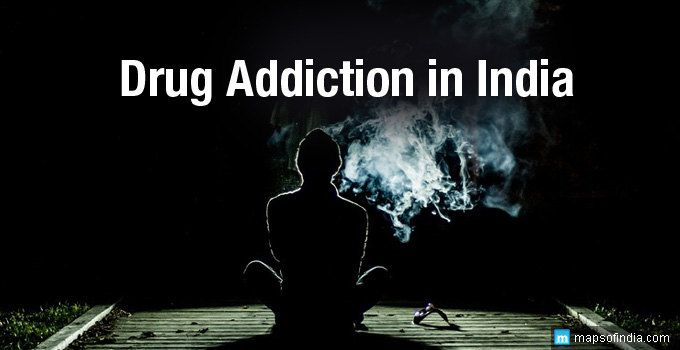 drug addiction in india