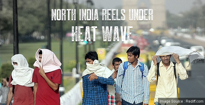 heat wave in north india