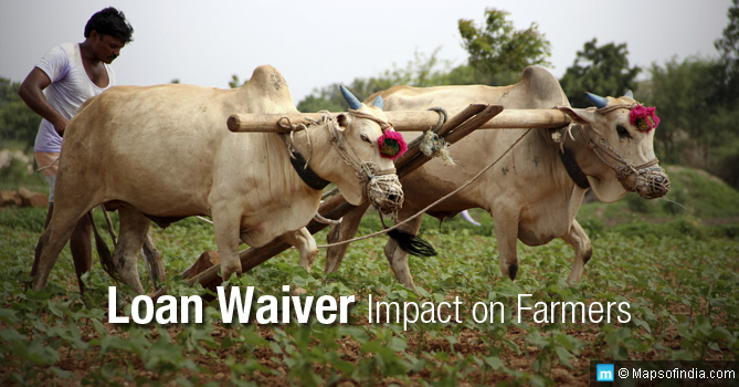 Loan Waiver for Farmers in India and it's Impact
