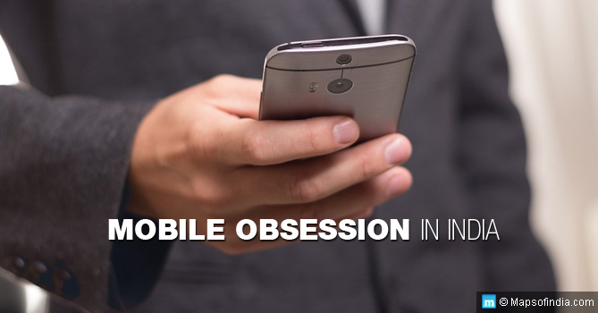 mobile obsession in india