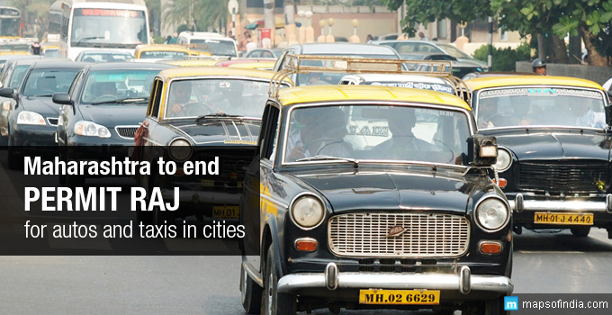 soon no permit needed for autos and taxis in maharashtra cities