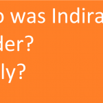 Indira Gandhi