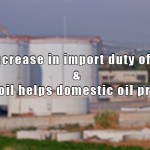 import duty on oils