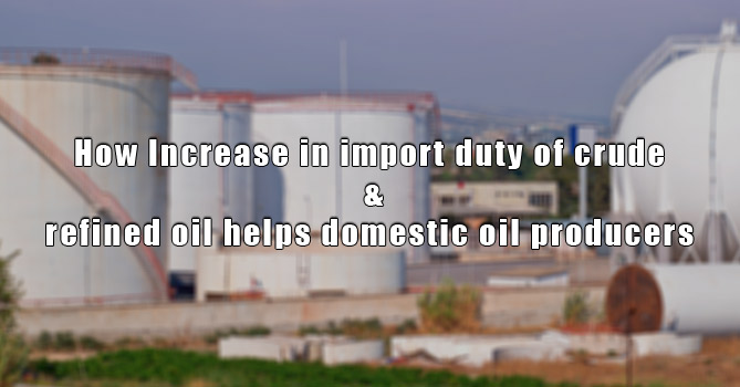 import duty on oils