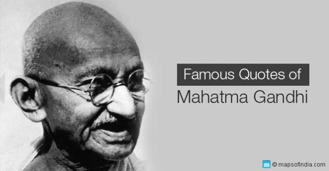 The Words of Gandhi: Famous Quotes of Mahatma Gandhi - India