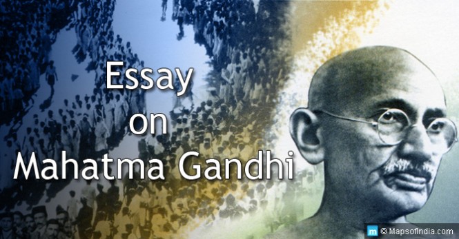 gandhi and modern india essay in english