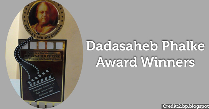 Dadasaheb Phalke Award Winners