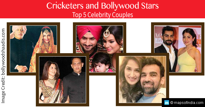 Bond of Cricketers and Bollywood Actresses