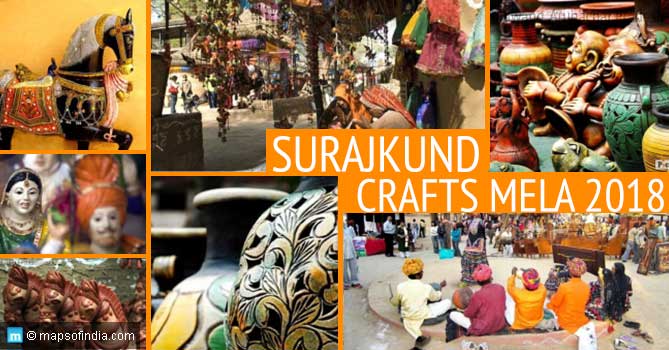 Surajkund Crafts Mela 2018, Faridabad