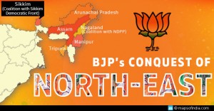 BJPs Conquest of North East