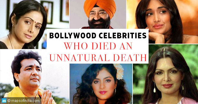 Bollywood celebrities died unnatural death