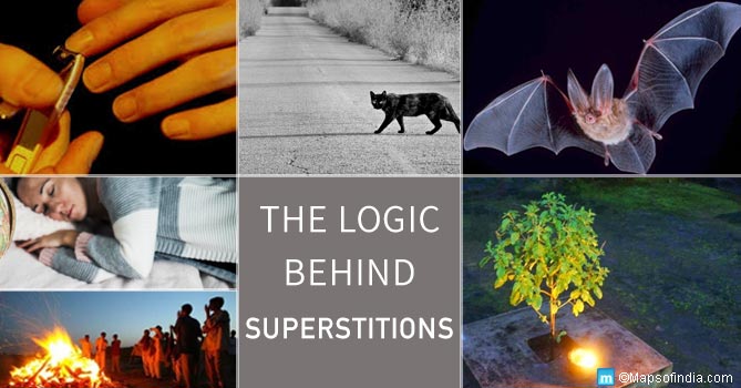 Logic of Superstitious Beliefs & Customs in India - Science and fiction
