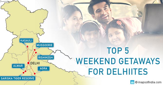 Top 5-Weekend Getaways for Delhiites