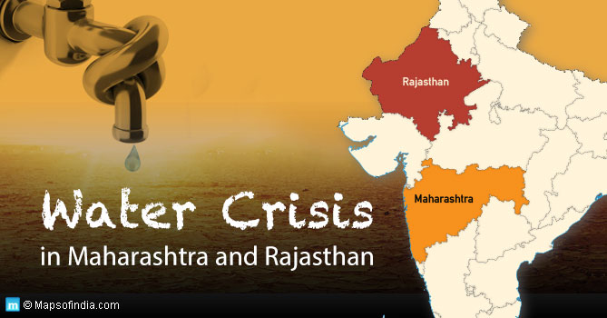 Water Crisis in Maharashtra and Rajasthan