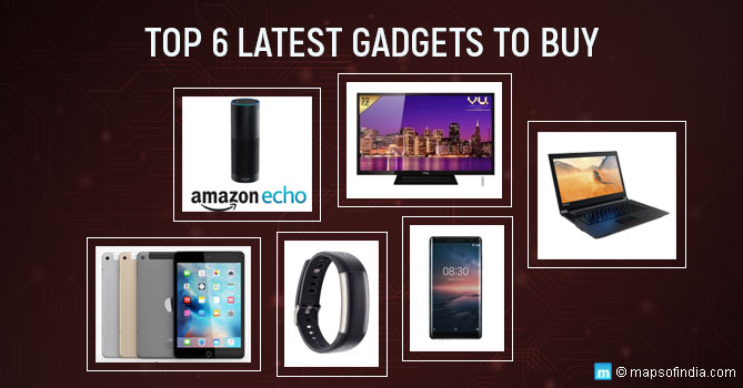 Top 6 Latest Gadgets To Buy In India 2018