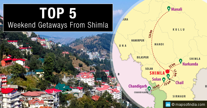 Weekend Getaways from Shimla