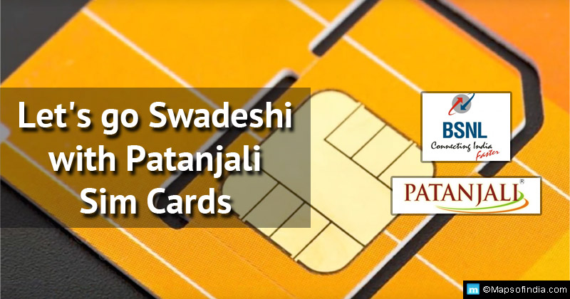 Let's go swadeshi with Patanjali sim cards