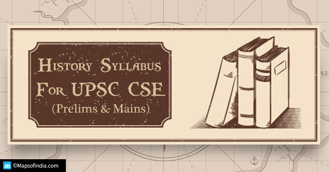 UPSC Civil Services Examination History Syllabus