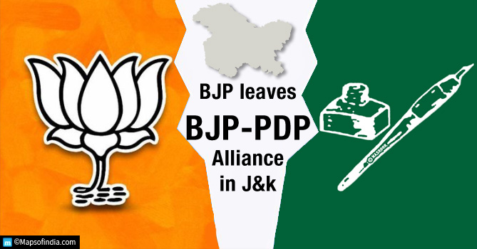 BJP-PDP Alliance Ends