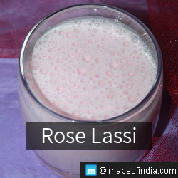 Rose Lassi Recipe