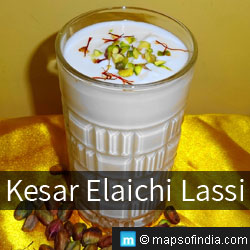 Kesar Elaichi Lassi Recipe