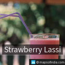 Strawberry Lassi Recipe