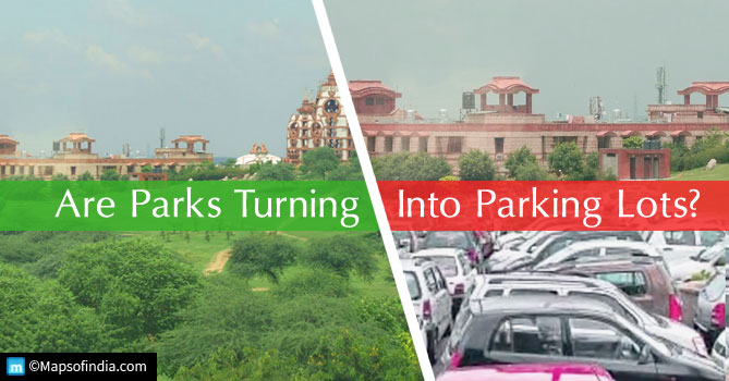 Are parks turning into parking lots?