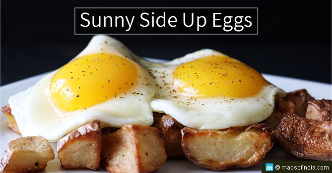 Sunny side up eggs