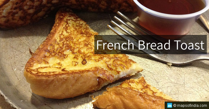 French bread toast - Morning Breakfast