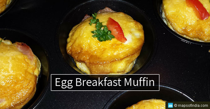Egg breakfast muffin