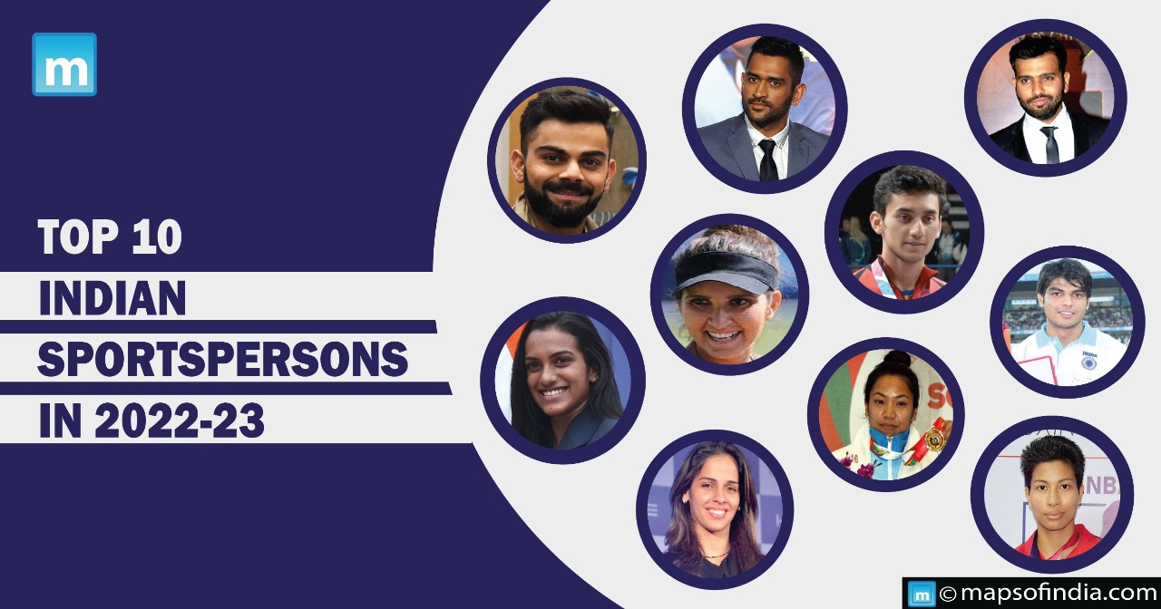 Top 10 Indian Sportsperson In 22 23 List Of Famous Sports Personalities Cricket