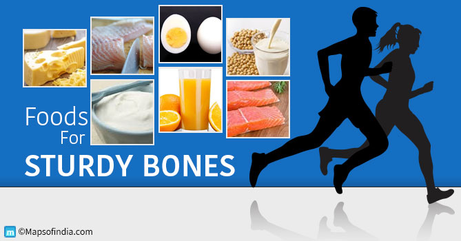 Calcium and Vitamin D Enriched foods For Sturdy Bones