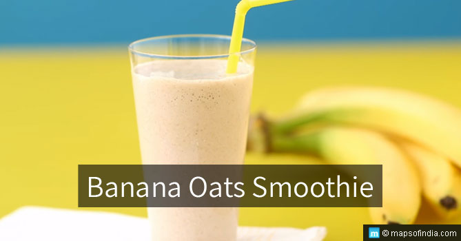 Banana Oats Smoothie