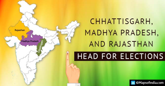 Chhattisgarh, Madhya Pradesh and Rajasthan elections