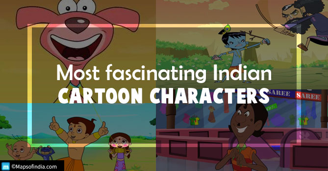 10 Famous Indian Hindi Cartoon Characters - India