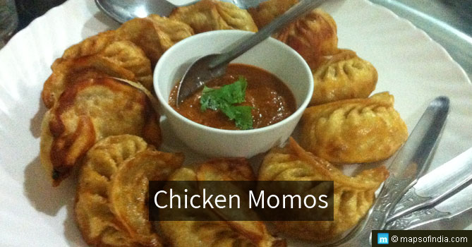 Chicken momos recipie