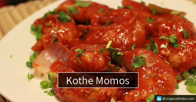 Kothey momos