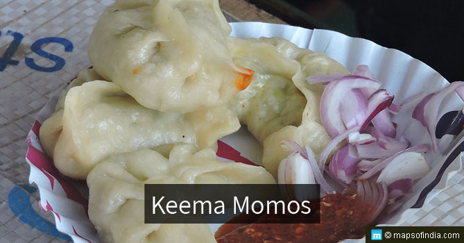 Keema momos