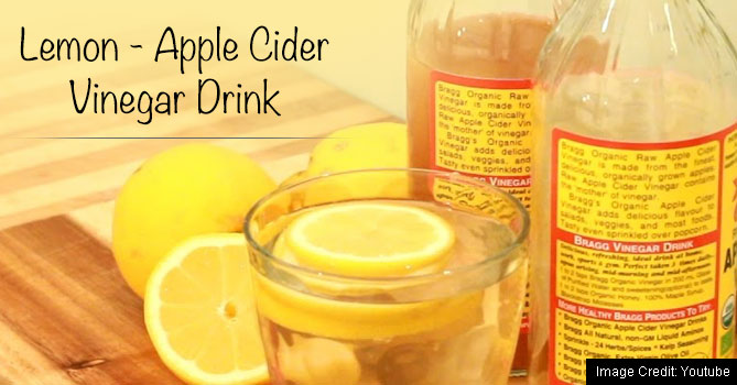 Lemon - Apple Cider Vinegar Drink