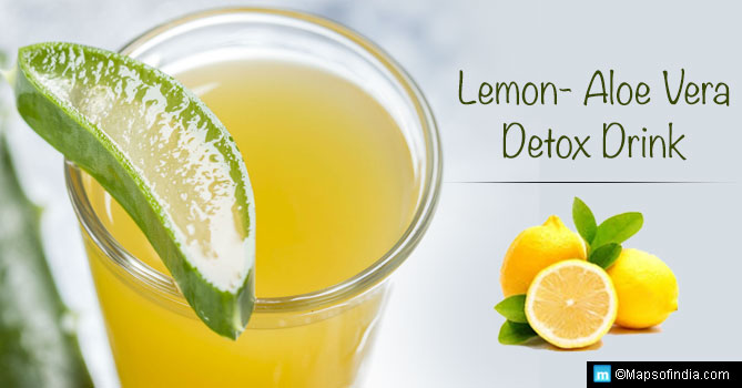 Lemon- Aloe Vera Detox Drink