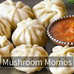 Mushroom momos