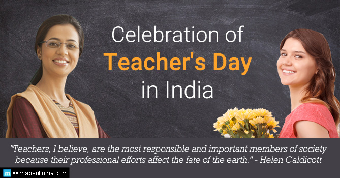 Celebration of Teachers' Day in India