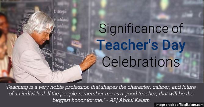 Celebrate Teacher's Day on September 5