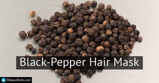 Black- pepper hair mask