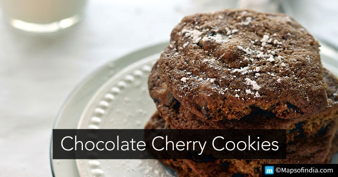 Chocolate Cherry Cookies