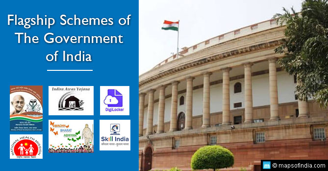 What are the Flagship Schemes of the Government of India